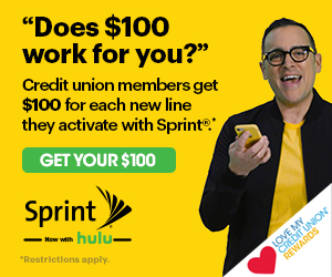 Sprint Credit Union Member Cash Rewards Sprint Credit Union Member Cash Rewards